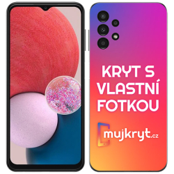 Kryt na Samsung Galaxy A13 s vlastní fotkou - Mujkryt.cz