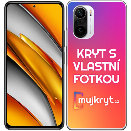 Kryt na POCO F3 5G s vlastní fotkou - Mujkryt.cz