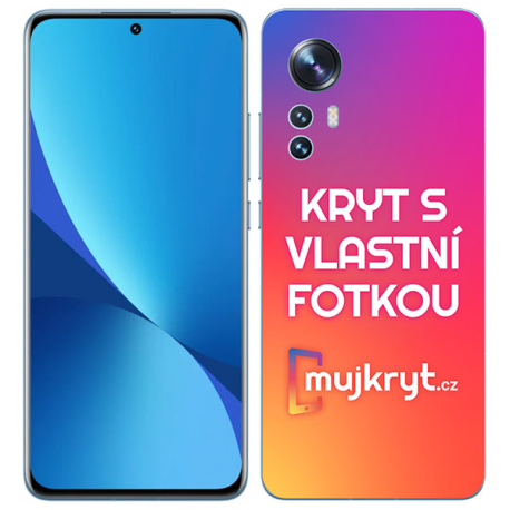 Kryt na Xiaomi 12 5G s vlastní fotkou - Mujkryt.cz