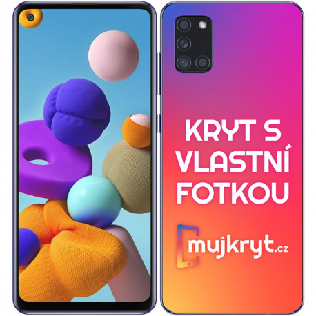 Kryt na Samsung Galaxy A21s s vlastní fotkou - Mujkryt.cz