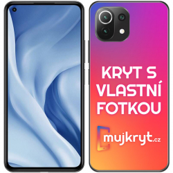 Kryt na Xiaomi Mi 11 Lite 5G s vlastní fotkou - Mujkryt.cz